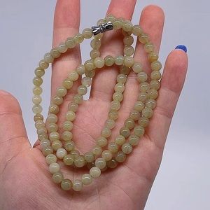 Yellow Jadeite necklace/bracelet